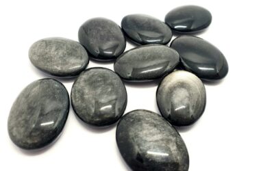 obsidienne argentée