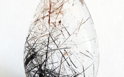 quartz à inclusions tourmaline